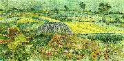 Vincent Van Gogh slatten vid auvers-sur-oise Spain oil painting artist